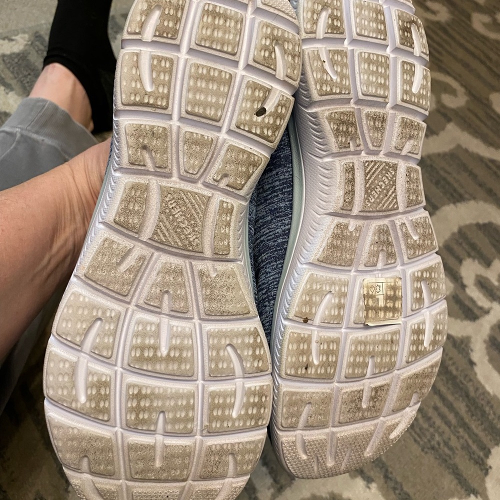 Sketchers slip on memory foam sneakers, size 11 - Picture 2 of 4